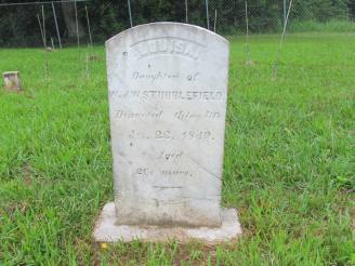 Louisa's grave
