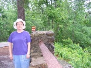 Anne was at Swift Creek overlook.