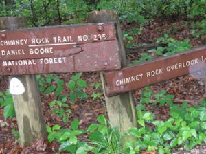 Chimney Rock trailhead