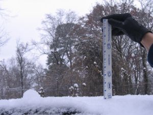two inches of snow