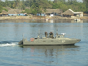 military boat
