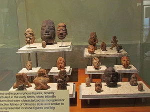 Olmec figurines