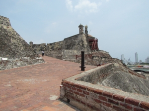 walk to top of fort