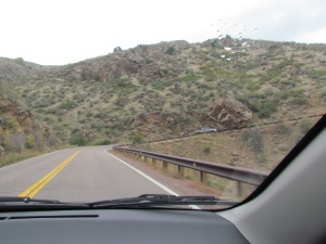 road to Lookout Mountain