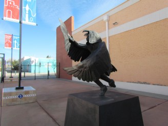 Eagle Dancer statue