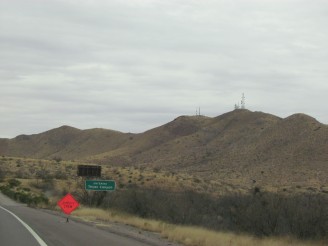 entering Texas Canyon